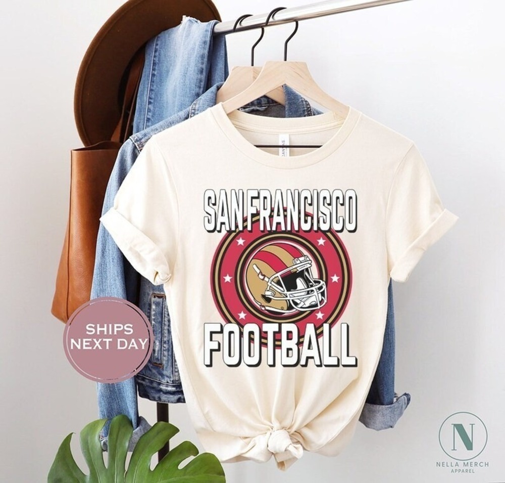 San Francisco Football Retro Women Shirt
